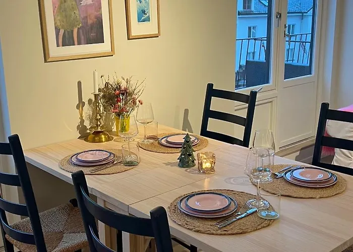 Lägenhet Luxury Penthouse - 1 Min Walk To Train Station Voss